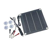 Placa de pegamento de goteo para panel solar de 10 W, 12 V, con módulo de sistemas solares de alambre, para productos de ciencia y tecnología, fuentes de energía renovables duraderas
