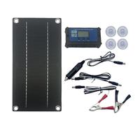 Placa de pegamento para panel solar de 600 W y 100 A, con alambre, panel solar, tablero de silicona policristalina para uso en coches de juguete, fuentes de energía renovables