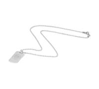 Placa de perro con escudo del Manchester City FC, cadena de bolas de acero inoxidable, regalo para fanáticos de los hombres