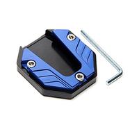 Placa de pie de aleación de aluminio para scooter, soporte lateral para bicicleta, soporte lateral para bicicleta, placa de popa para moto, scooter, motocicleta, bicicleta