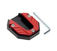 Placa de pie de aleación de aluminio para scooter, soporte lateral para bicicleta, soporte lateral para bicicleta, placa de popa para moto, scooter, motocicleta, bicicleta
