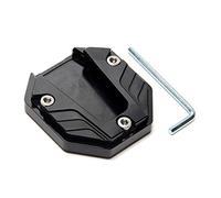 Placa de pie de aleación de aluminio para scooter, soporte lateral para bicicleta, soporte lateral para bicicleta, placa de popa para moto, scooter, motocicleta, bicicleta