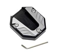 Placa de pie de aleación de aluminio para scooter, soporte lateral para bicicleta, soporte lateral para bicicleta, placa de popa para moto, scooter, motocicleta, bicicleta