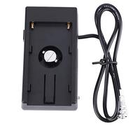 Placa de Placa de Pandeo de Batería F970 para Cámara Blackmagic Pocket Cinema 4K, Adaptador de Fuente de Alimentación para NP-F970 F960 F770 F750 F570 F550