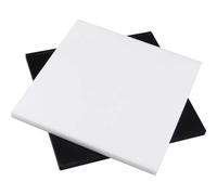 Placa de polioximetileno hoja tablero POM, plástico duro for máquina CNC, 5mm espesor, 1 unidad, materia prima(Black,5x200x250mm)