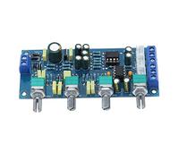 Placa de Pre Amplificador con Control de Tono, Volumen y Ecualizador de Graves, Medios y Agudos - Rango de Frecuencia 20-20KHz, Fácil Instalación y Funcionamiento Estable