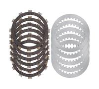 Placa de presión del disco de embrague de motocicl Discos De Fricción Embrague Motocicleta Kit Placas Acero Para XV400 XV500 XV535 XVS400 Para Virago Para Drag Star Classic