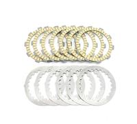 Placa de presión del disco de embrague de motocicl Kit De Disco Fricción Acero Para Placa Embrague Motocicleta Para TZR125R TZR125RR TZR125 R/RR DT125R DT125RE DT125X DT125 R RE X(Paper base 1 set)