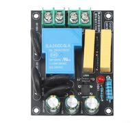 Placa de protección de alimentación de arranque suave, circuito de retardo de 2000 W 5 A para un funcionamiento suave, alta eficiencia para módulo de relé para evitar tropiezos, diseño compacto de 74