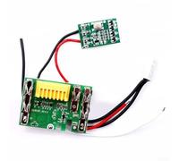 Placa de protección de batería compacta de 4 x 4 x 2 cm para Makita serie LXT de 18 V, construcción de ABS duradera para una carga segura, se adapta a paquetes de baterías de herramientas inalámbricas