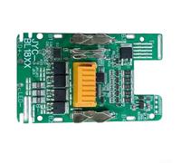 Placa de protección de batería de iones de litio de 18 V para BL1830, 5S para con ecualizador, descarga de 60 A, carga de 12 A, -20 °C a 85 °C, compacta de 100 x 50 mm para herramientas POWERs (D)