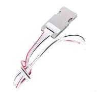 Placa de protección de batería de iones de litio de 24 V 20 A 7S con función de equilibrio, compatible con energía solar para batería de litio, 63 x 33 x 10 mm