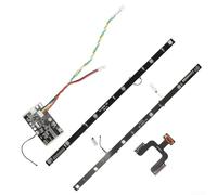 Placa de protección de batería para Xiaomi Scooter,Con cables pre-soldados para carga segura,Protector de cortocircuito de sobredescarga,Negro(2)