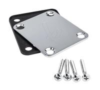 Placa de protección de cuello de guitarra para Fender ST TL - Placa de refuerzo de acero inoxidable con accesorios de montaje