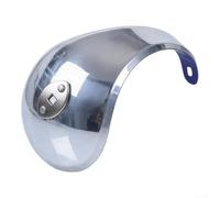 Placa de protección de mano de acero inoxidable diseñada para atletas de esgrima que buscan una protección constante durante trabajos de perforación repetitivos (niños, plateado)