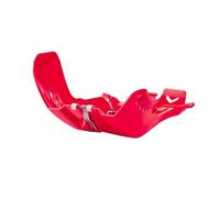 Placa De Protección De Motor Skid Plate Compatible Con Ktm Sx 250 Te 300 Tc Rojo