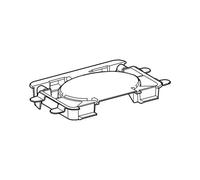 PLACA DE PROTECCIÓN GROHE 42199 PARA ELEMENTOS WC