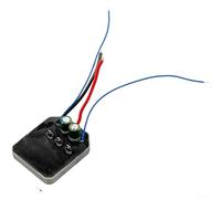 Placa de protección para controlador de motosierra para barra de 12 pulgadas con carcasa de metal ABS recargable y sistema de seguridad contra sobrecalentamiento, diseño compacto de color negro