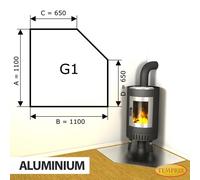 Placa De Protección Para Estufa De Aluminio - G1