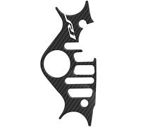 Placa De Protección Tanque Aceite Fibra Carbono para Motocicleta, Pegatinas Dirección, Pegatina Cubierta para Yamaha YZF-R1/R1M 2015-2016