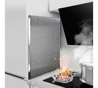 Placa de protección térmica de Aluminio de 2 cm de Grosor, Aislante ignífugo para hornos, Estufas y refrigeradores - Paneles de Espuma Adhesiva (30 x 40 cm)