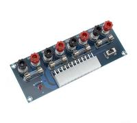 Placa de prueba de fuente de alimentación ATX XH-M229, PC de escritorio de 24 pines para módulo BREAKOUT con 4 terminales de salida y protección de fusibles para pruebas de electrónica