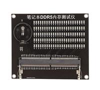 Placa de prueba de ranuras de memoria para portátiles DDR5, inalámbrica - Tarjeta de prueba gratuita de módulos de memoria DDR5 con 120 indicadores LED, detección precisa de fallas