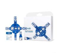 Placa de prueba de señal dual SIM XA6 para reparación de teléfonos inteligentes - Detector de tarjeta SIM TF NM para Android Fault Finder Herramienta Técnico Azul 5x11.5cm (A)