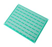 Placa de Pruebas Práctica Cara Verde Tablero de 5 Orificios
