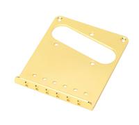 Placa de Puente de Guitarra Elctrica, Placa de Puente de Guitarra de Carga Superior de Acero Compatible con Guitarras Estilo TL, Guitarras de Caja de