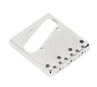 Placa de Puente de Guitarra Elctrica, Placa de Puente de Guitarra de Carga Superior de Acero Inoxidable Piezas de Elctrica Ideal para
