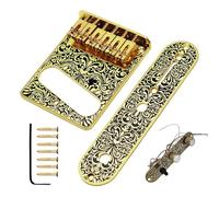 Placa De Puente De Sillín De Guitarra Generico | Hardware De Aleación Antideslizante | Reemplazo Del Puente De Guitarra - Para Los Amantes De La Música, Vacaciones, Restauraciones, Espectáculos