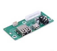 Placa de puerto de carga USB-C para JBL Charge 3 Flip 5 Pulse 4 Pieza de reparación de altavoces - Reemplazo del módulo de enchufe de alimentación tipo C verde (B)