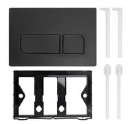 Placa de pulsador Para Geberit Sigma, Compatible con Geberit Sigma 01, UP300, UP320 Cisterna de Inodoro Empotrada, Incluye Kit de Palanca de Descarga y Marco de Instalación