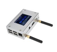Placa de Punto de Acceso Multimodo, Placa de Módulo de Punto de Acceso Dúplex MMDVM Soporte de Carga Fácil C4FM DSTAR P25 Pantalla a Color con Tarjeta de Memoria 8G para Micro USB