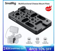 Placa de queso de extensión SmallRig, placa de montaje multifuncional, con orificios roscados de 1/4" y 3/8" para accesorios de cámara DSLR -4887 4887