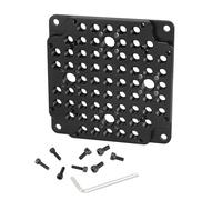 Placa de queso multiusos para cámara, cámara de vídeo, trípode, accesorios para estándar VESA de 75 mm