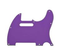 Placa de rascar para guitarra eléctrica TL, golpeador de guitarra eléctrica de 8 agujeros (morado)