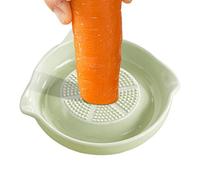 Placa de rebabas de garli, herramienta multiusos para trituradora de rebabas de jengibre, jengibre y queso turmerico, herramienta de preparación de alimentos de cocina, fácil de limpiar, diseño
