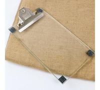Placa De Recubrimiento Para Preparación De Película Húmeda, Dispositivo Para Preparación De Película Húmeda Con Abrazaderas Metálicas, 110*180 Mm/160*280 Mm/230*340 Mm/180*480 Mm/300*480mm