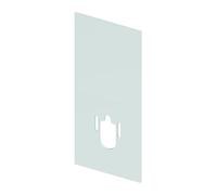 Placa de reequipamiento TECE, para WCs de ducha TECE, 9700620, Color: Blanco mate