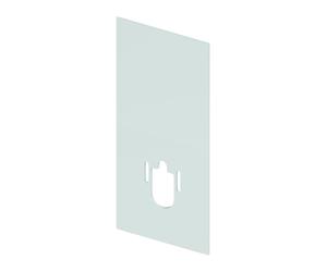 Placa de reequipamiento TECE, para WCs de ducha TECE, 9700620, Color: Blanco mate