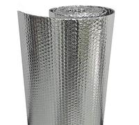 placa de reflejo térmico de burbuja de aluminio de Self-Adhesive Double Aluminium Bubble Insulation Film Heat Reflective 1m x (1-10) m(1mx8m)