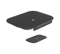 Placa de refuerzo para soporte de monitor, antideslizante, universal, de acero, para la mayoría de soportes y protección de mesas frágiles.