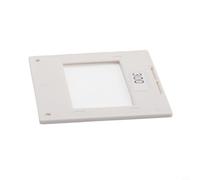 Placa de rejilla de difracción de transmisión 50x50mm para espectrofotómetro con múltiples patrones de línea 50 a 600 líneas/mm para experimentos ópticos (300líneas/mm)