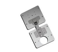 Placa de reparación de bisagra, accesorio de reparación de placa de acero inoxidable, fijación de bisagra de puerta for Herrajes for muebles de gabinete, ventana de cajón, 1/3 Uds.(1pcs-01)