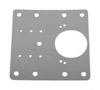 Placa de reparación de bisagras para puerta de armario, cajón, cama, tocador, estante y corrección de posición de bisagra (1 unidad)