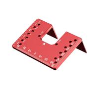 Placa de reparación de gabinetes - Soporte magnético de aleación de aluminio, fijación de la puerta | Lightweight Furniture Hinge Support Plate, Screw Cover Reinforcement Board For Home House