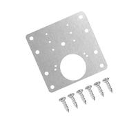 Placa de reparación para bisagras, Hinge Repair Plates Stainless Steel 9x9cm With Holes 1/2/4/10 Pair For Kitchen Cabinet Door(20pcs)