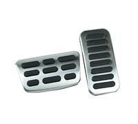 Placa de reposapiés de freno de combustible for coche, almohadillas antideslizantes for Pedal de freno y acelerador, accesorio de estilo Compatible con Hyundai Elantra 2017